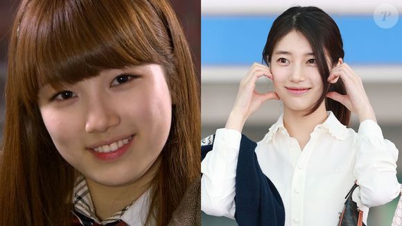 Antes e depois das atrizes de dorama: Bae Suzy em 'Dream High' (2011) e hoje, aos 30 anos