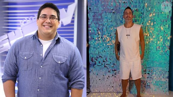Antes e depois de André Marques: entre idas e vindas, o apresentador perdeu 80 kg após uma cirurgia bariátrica com mudança de hábitos