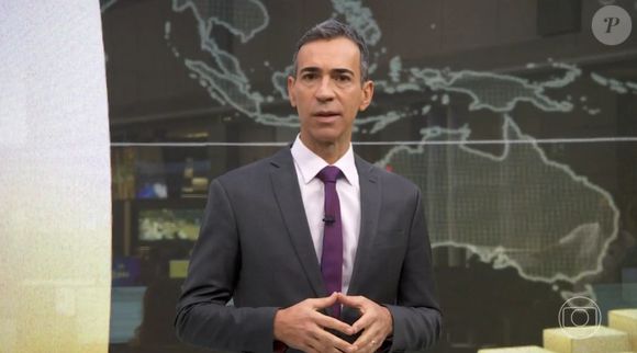 César Tralli fez história e sucesso no 'Jornal Hoje', ganhando o público com sua simpatia ímpar