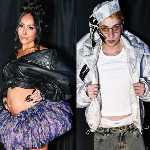 Barriga de grávida à mostra, cueca sexy de renda e muito estilo! Sabrina Sato, Juliano Floss e mais famosos roubam a cena em evento fashion em SP; fotos