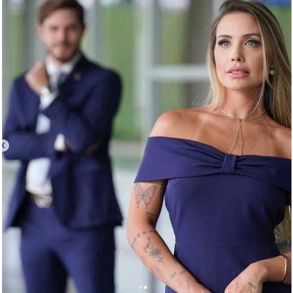 Felipe Becari fez ensaio com Thais Guisso em Brasília para comemorar o Dia dos Namorados