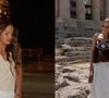 Decote drapeado, all white e transparência: em viagem à Grécia com Ticiane Pinheiro, Rafa Justus reúne tendências e prova que elegância não tem idade