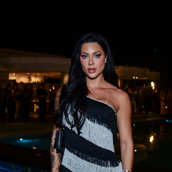 Rayane Figliuzzi, atual namorada de Belo, estava no mesmo evento que Viviane Araujo