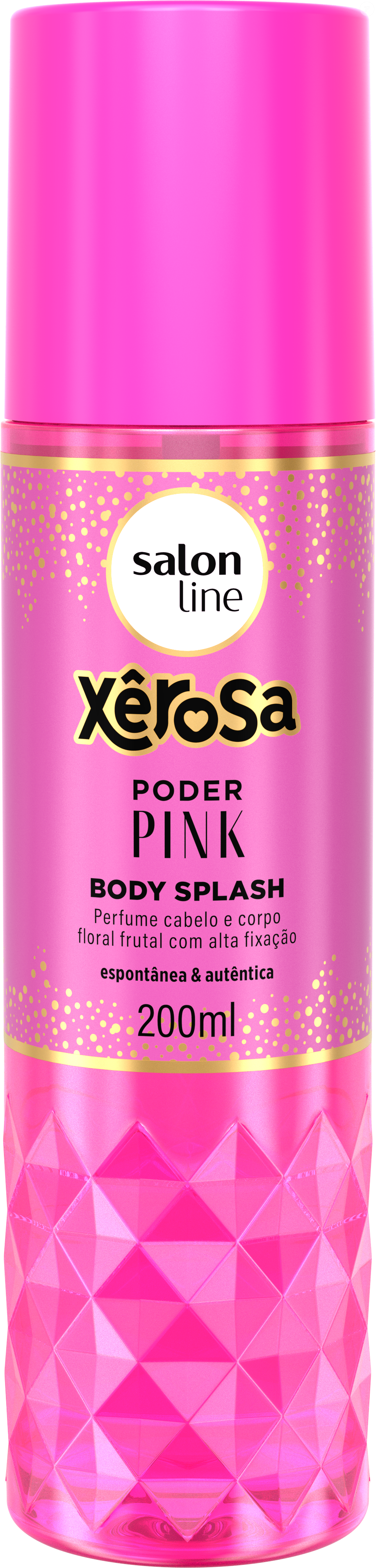 O Xêrosa Poder Pink, da Salon Line, aposta em uma combinação floral frutada que mistura champagne, grapefruit e bergamota na saída. No coração, aparecem flor de pêssego, cardamomo e rosa, enquanto musk, âmbar e baunilha formam uma base aconchegante e envolvente