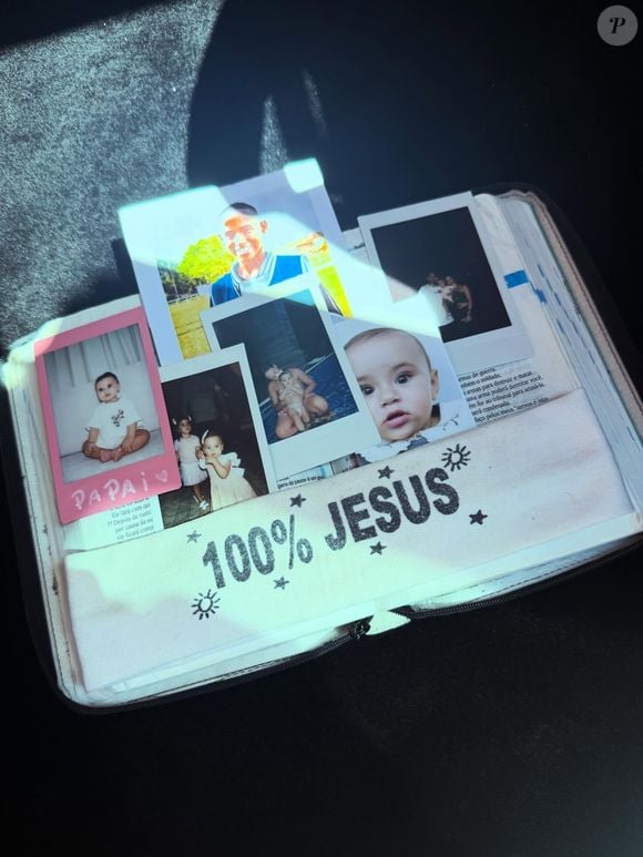 Diante das polêmicas, Neymar fez uma publicação no Instagram com uma colagem com fotos de seus filhos e a frase "100% Jesus"