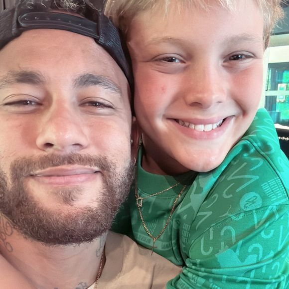 Filho mais velho de Neymar, Davi Lucca está com 13 anos