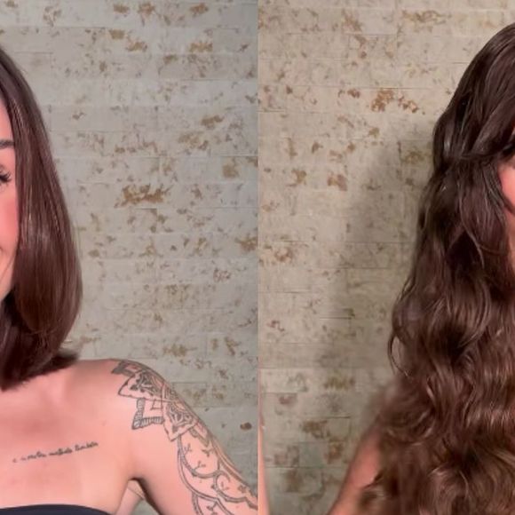Antes e depois de Bianca Andrade surpreendeu internautas e rendeu muitos elogios na web