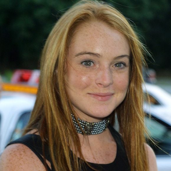 2001: Lindsay Lohan participa de uma exibição do filme 'Jantar com Amigos'