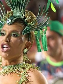 Virgínia revela corpo machucado após 1º ensaio técnico na Sapucaí para o Carnaval 2026 e zoa: 'Que maravilha!'