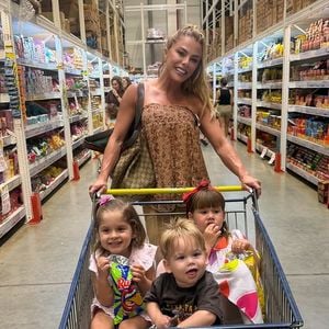 Poliana é avó de Maria Alice, Maria Flor e José Leonardo, filhos de Zé Felipe e Virgínia