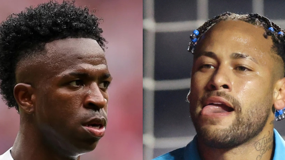 Neymar se compara a Vini Jr, curte vídeo polêmico e web detona: ‘Invejoso’