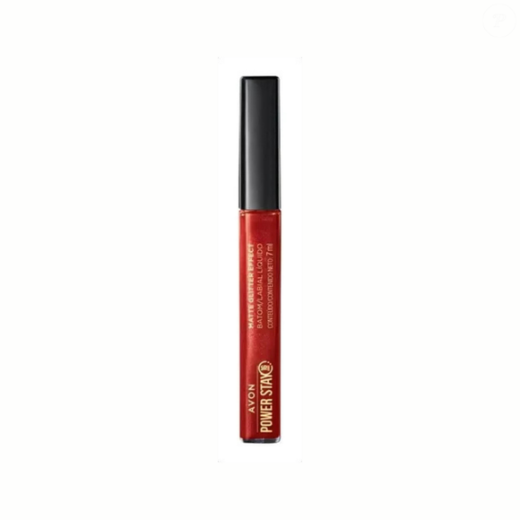 Batom Avon Líquido Matte Glitter