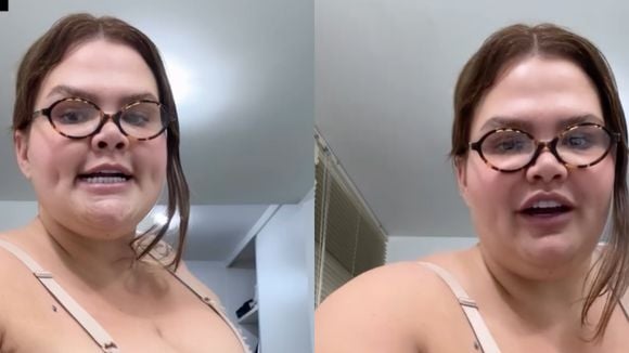 Antes e depois de Thais Carla: com 50 kg a menos, influenciadora mostra como está o corpo após bariátrica e revela lesão: 'Não posso fazer nada'