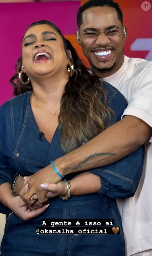 Quem publicou um storie lamentando a morte de Preta Gil foi o cantor O Kannalha, seu último affair