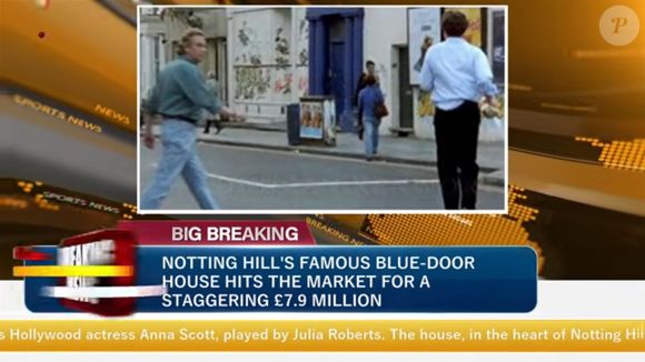 Casa da porta azul apareceu no filme 'Um Lugar Chamado Notting Hill', de 1999
