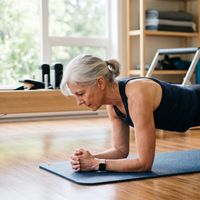 As instrutoras de Pilates concordam: 'A partir dos 60 anos, o melhor exercício para fortalecer o core, incluindo as costas e os abdominais, é a prancha'
