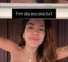 Anitta comemorou o avanço da PEC do fim da escala 6x1 nas redes sociais nesta quinta-feira (28). Segundo o g1, a cantora apareceu dançando ao som de 'Deus Existe' após a aprovação da proposta na Câmara dos Deputados
