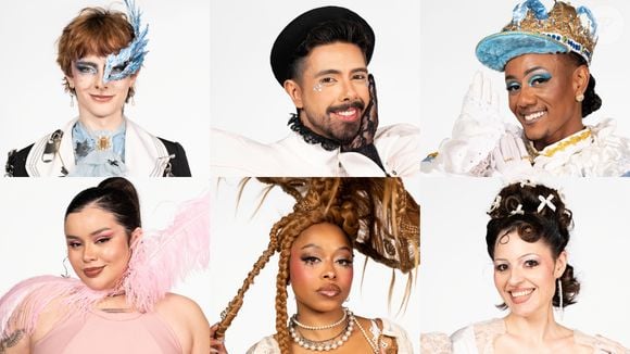 Parte do elenco da oitava temporada de 'Corrida das Blogueiras': Matthel, Paizinho dos Looks, Peter Poc, Rhanyane, Sttefon e Talitah Sampaio Girls