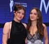 Mel Maia se encontrou com Natthália Gonçalves no lançamento do filme 'Medley'