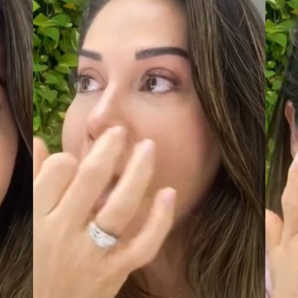 Maira Cardi chorou após forte ataque depois da perda do bebê na 8ª semana de gravidez: 'Não quero ouvir que eu matei meu filho por marketing'