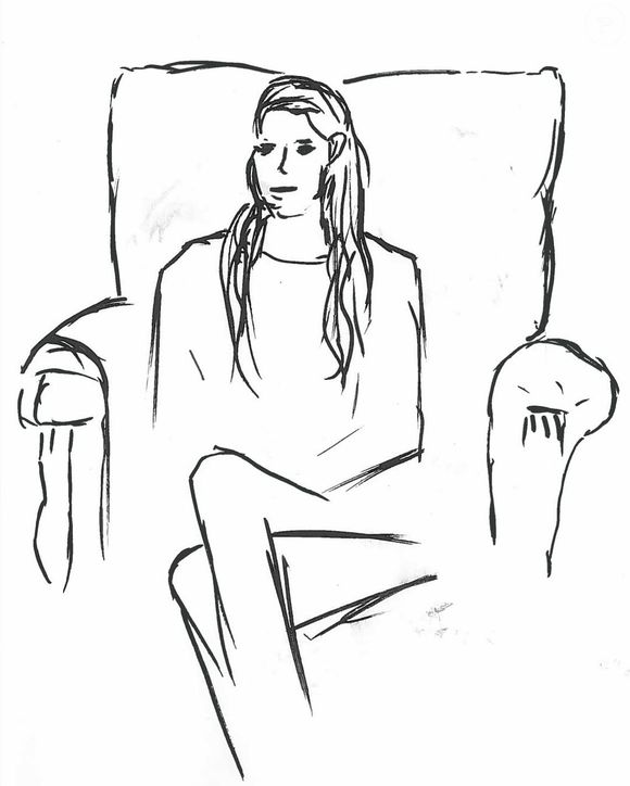 Príncipe George não usou cores em seu desenho.