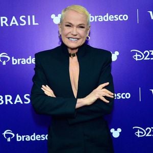 Xuxa Meneghel também já foi vista com uma bebê reborn.
