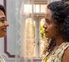 Clarice (Carol Castro) recupera a memória em encontro emocionante com Beatriz (Duda Santos) em Garota do Momento