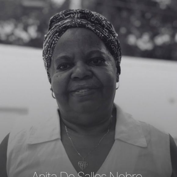 A assessoria de Dudu Nobre confirmou a morte de Anita Nobre e afirmou que ela deixa 'seu amor, sua história e suas lembranças eternizados' entre familiares, amigos e pessoas que conviveram com ela