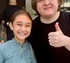 Filha de Jorginho e Catarina Harding, Ada fez foto com Lewis Capaldi após polêmica com Chappell Roan