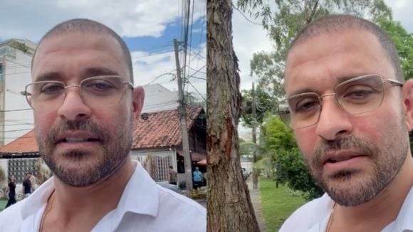 'É crime fazer o que ela fez': apoiador de Lula, Diogo Nogueira diz ter sido hostilizado durante votação nas eleições de 2026; cantor precisou pedir ajuda para conter mulher