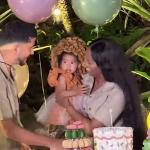 Filha de Iza e Yuri Lima, Nala encantou os internautas ao surgir fantasiada