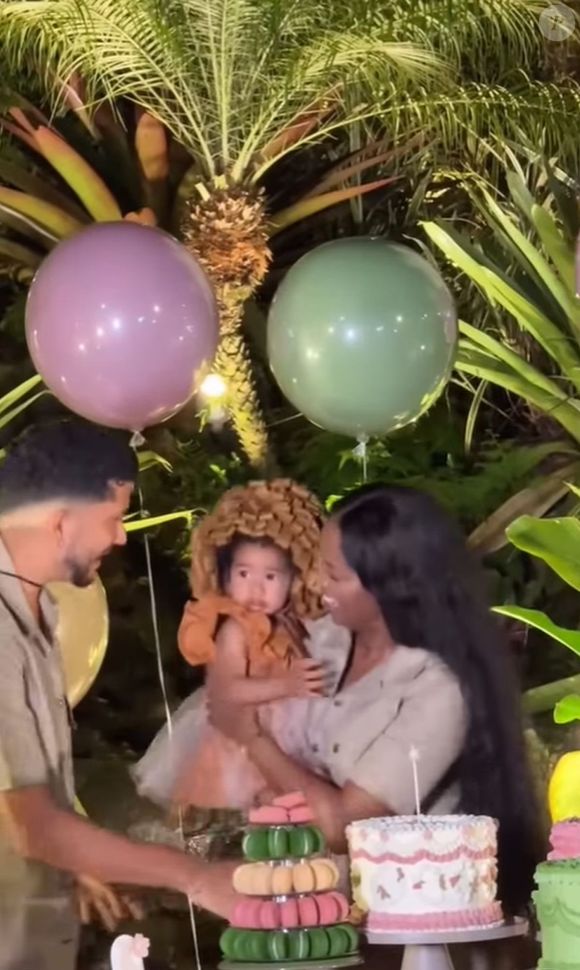 Filha de Iza e Yuri Lima, Nala encantou os internautas ao surgir fantasiada