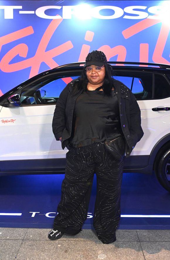 Polly Marinho  no 3º dia do Rock in Rio