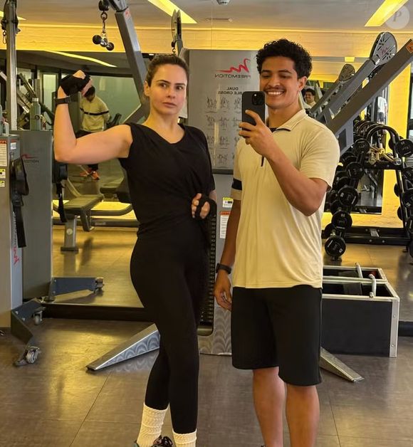 Para isso, Ana Paula Renault contou com a ajuda do treinador Edu Borgi, que montou um protocolo próprio de emagrecimento para ela