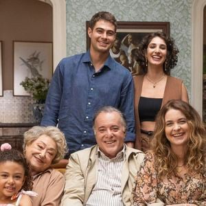 Davi (Rafa Vitti), Ayla(Bel Lima), Samuel (Juan Paiva), Rosa (Suely Franco), Sofia (Elis Cabral), Abel (Tony Ramos), Filipa (Claudia Abreu) e Leo (Clara Moneke).
