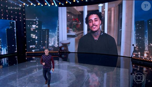 Luciano Huck conversou com Livinho e convidou o cantor para a próxima edição do 'Dança'