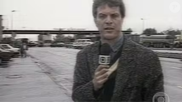 Pedro Bial era correspondente da TV Globo na Europa e cobriu todos os acontecimentos da Alemanha em 1989, o que pode ter causado a confusão no público