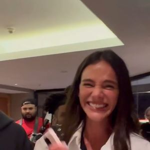 Bruna Marquezine ficou eufórica após encontrar Dráuzio Varella
