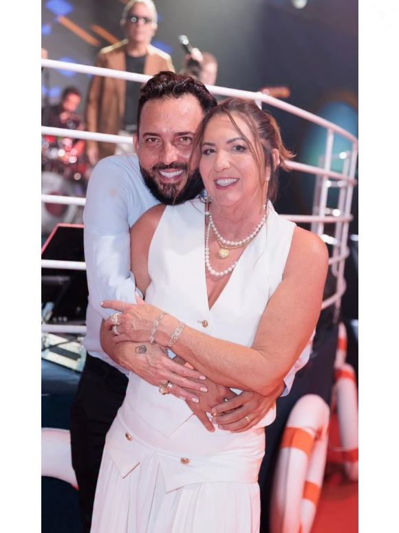 Margareth Serrão é mãe de Virginia e de William