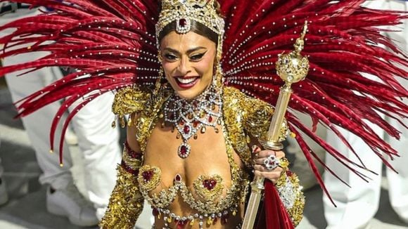 Juliana Paes segue em negociações para ficar na Viradouro no Carnaval 2027 em meio a impasse na escola campeã de 2026