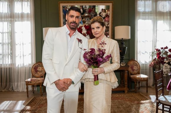 Depois de casar com César, Odete pode fugir com o pilantra no final de Vale Tudo