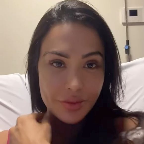 Gracyanne Barbosa assistiu do hospital o programa que foi ao ar neste domingo, 28 de setembro de 2025