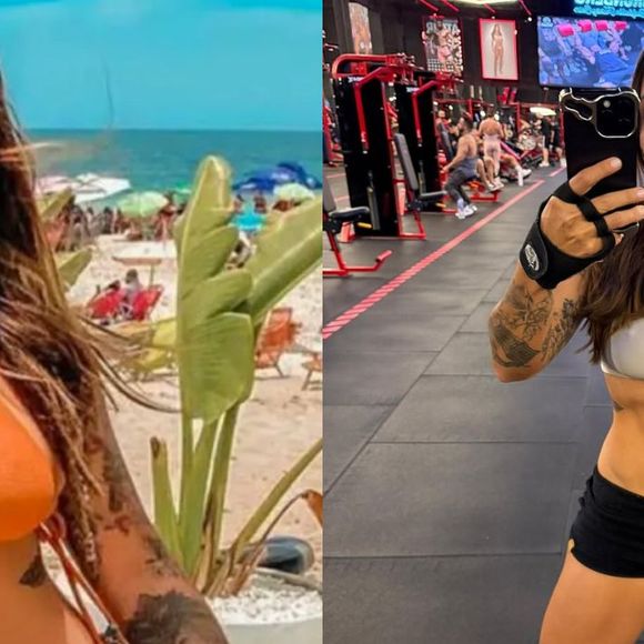O resultado foi um sucesso: Lauana Prado perdeu 5 kg de massa gorda e ganhou 5 kg de massa muscular