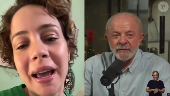 Leandra Leal participou de uma live com Lula ao lado da mãe, Ângela Leal, que revelou ter uma cirurgia marcada para a próxima semana