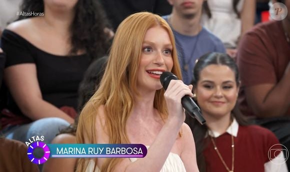 O programa com Martina Ruy Barbosa foi ao ar no sábado, 22 de agosto de 2026