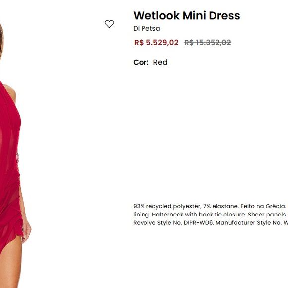 Virgínia Fonseca usou vestido míni de grife grega avaliado em R$ 5.500 para visita ao barracão da Grande Rio