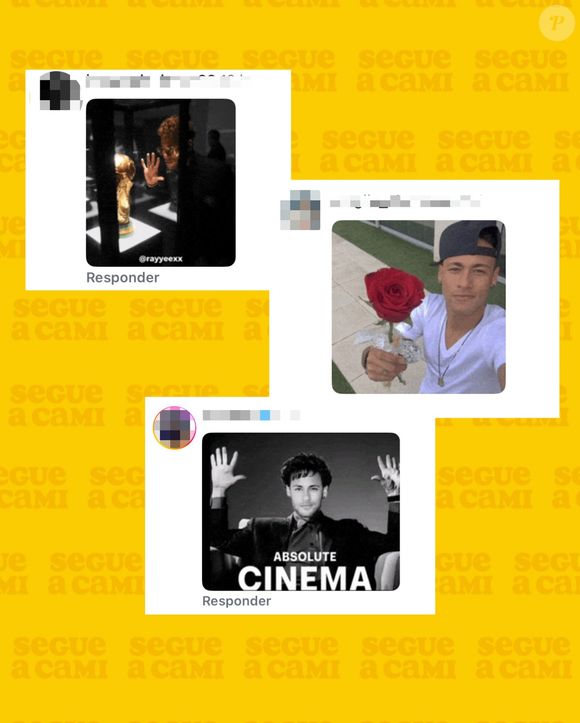 Curtida de Neymar viralizou entre os fãs do jogador, que deixaram diversos comentários na publicação da influenciadora