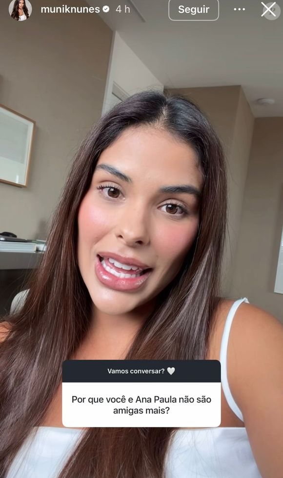 Munik e Ana Paula cortaram relação após o 'BBB 16' e campeã da temporada explica motivo