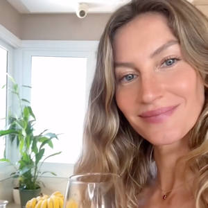 Gisele Bündchen toma um chá gelado todos os dias pela manhã que ajuda na imunidade e saúde em geral