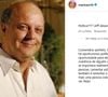 Marisa Orth recebeu críticas por citar eleição para o governo de São Paulo no post da morte de Roney Facchini, ator de 73 anos